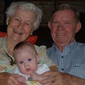 Proud grandparents